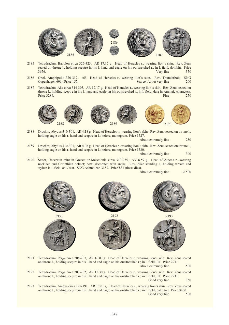 Numismatica Ars Classica Auction 64 (2012) page 348