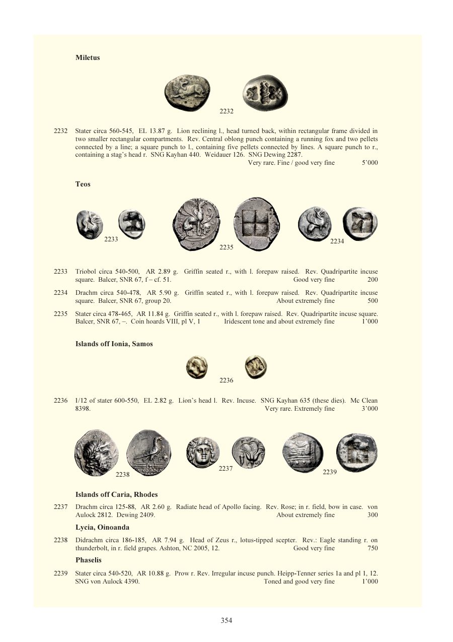 Numismatica Ars Classica Auction 64 (2012) page 355