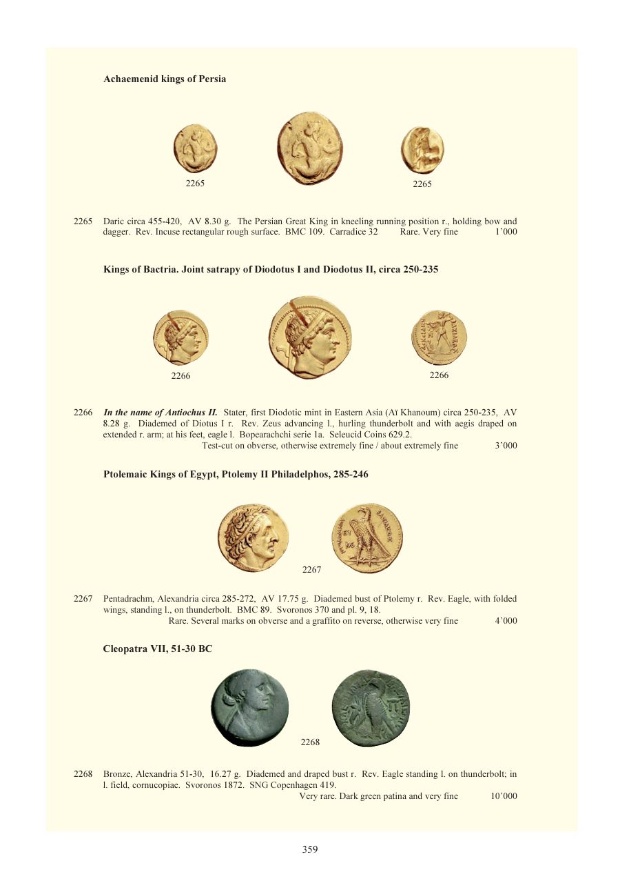 Numismatica Ars Classica Auction 64 (2012) page 360