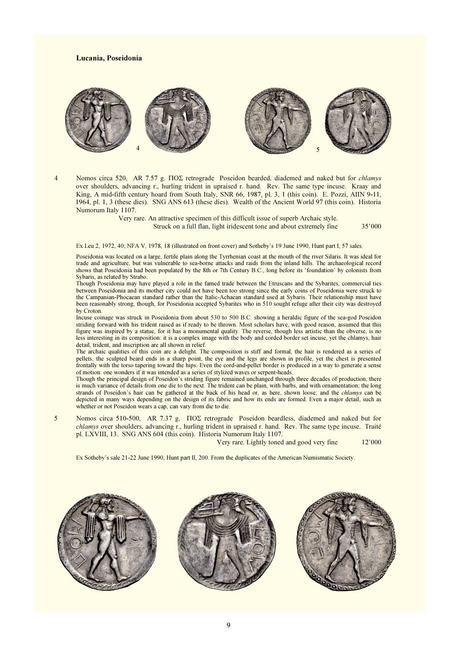 Numismatica Ars Classica Auction 66 (2012) page 9