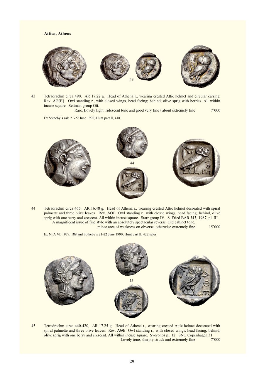 Numismatica Ars Classica Auction 66 (2012) page 29