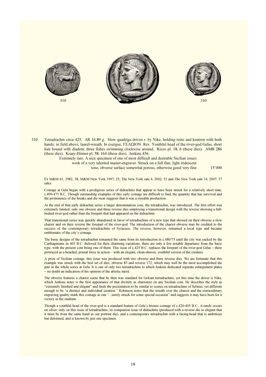 Numismatica Ars Classica Auction 72 (2013) page 20