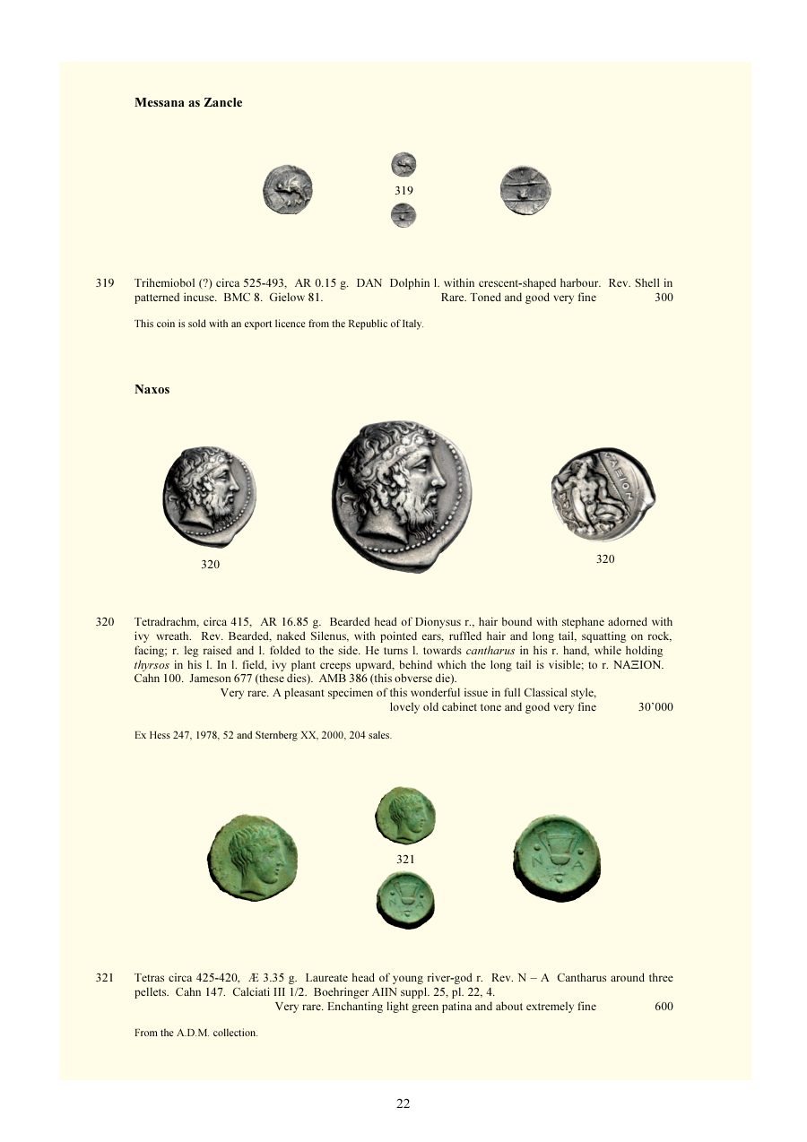 Numismatica Ars Classica Auction 72 (2013) page 23