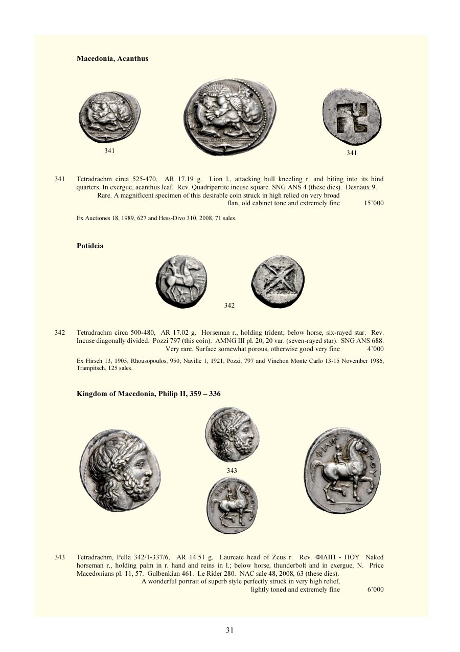 Numismatica Ars Classica Auction 72 (2013) page 32