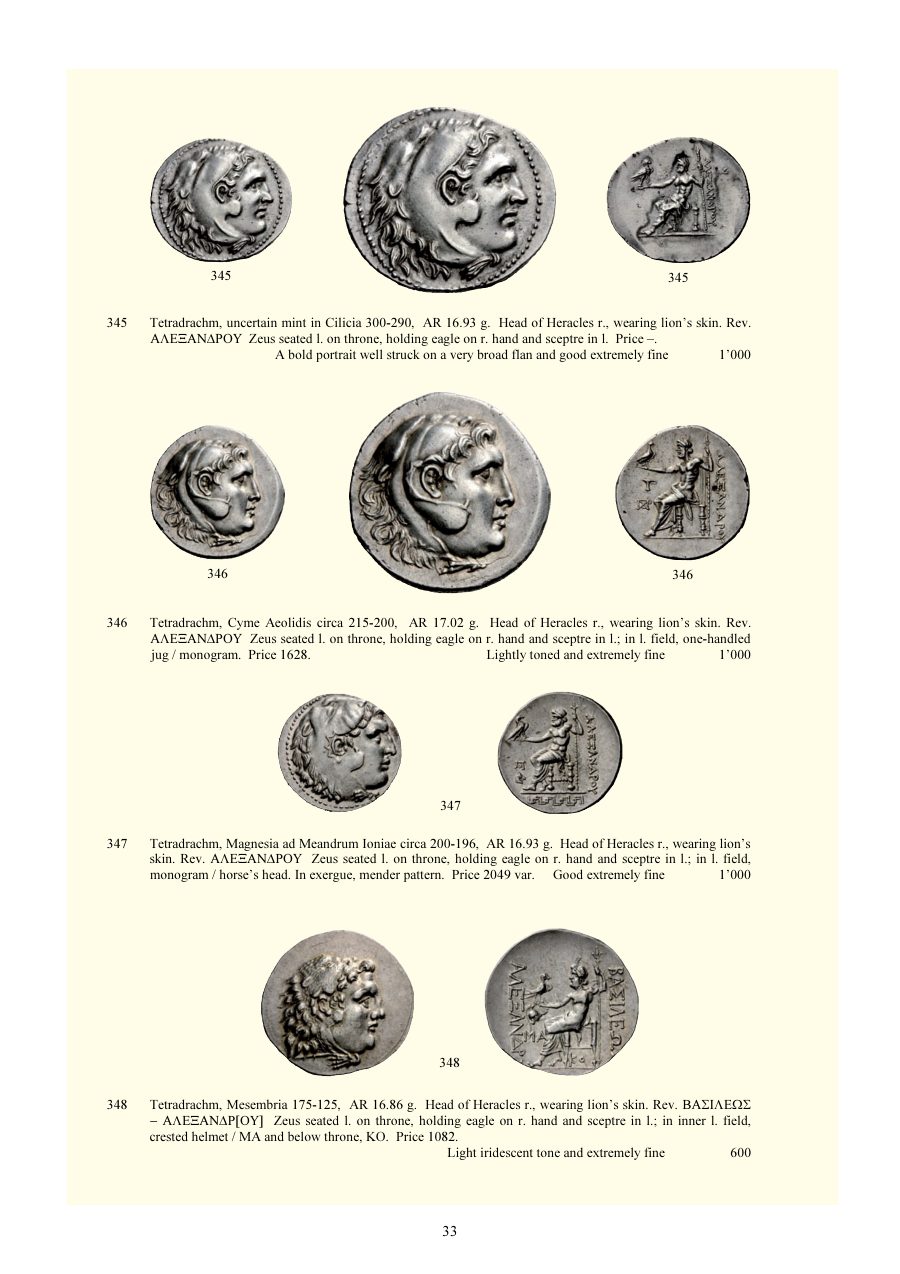 Numismatica Ars Classica Auction 72 (2013) page 34