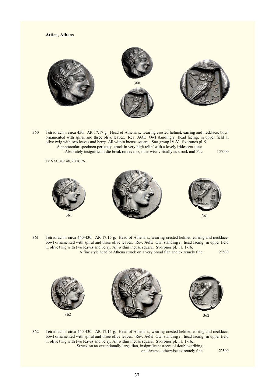 Numismatica Ars Classica Auction 72 (2013) page 38