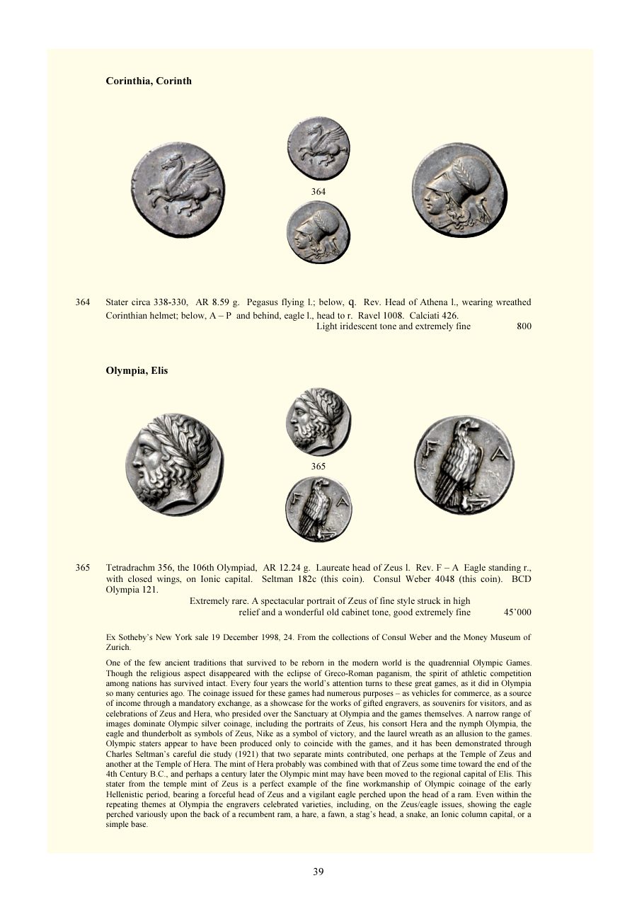 Numismatica Ars Classica Auction 72 (2013) page 40