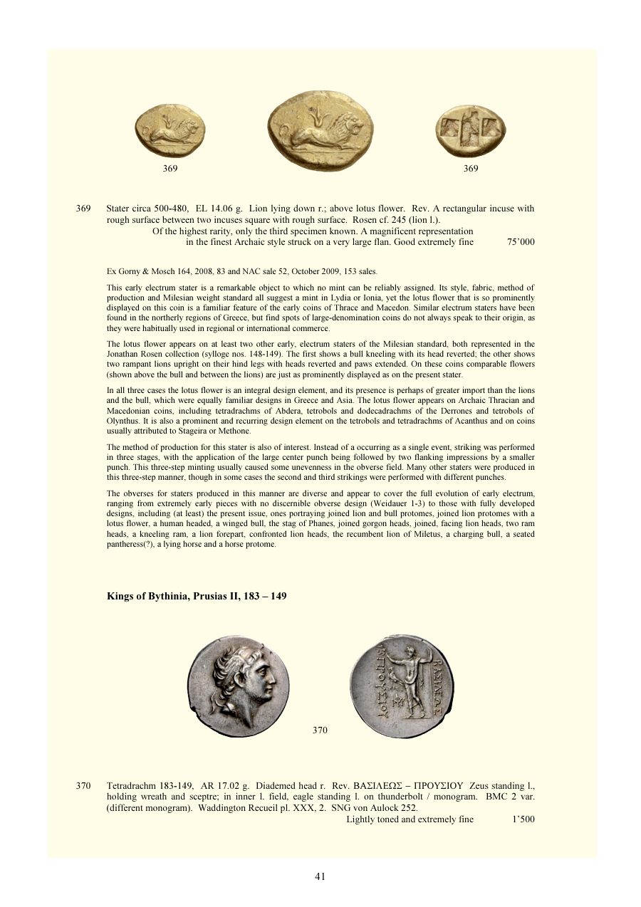Numismatica Ars Classica Auction 72 (2013) page 42
