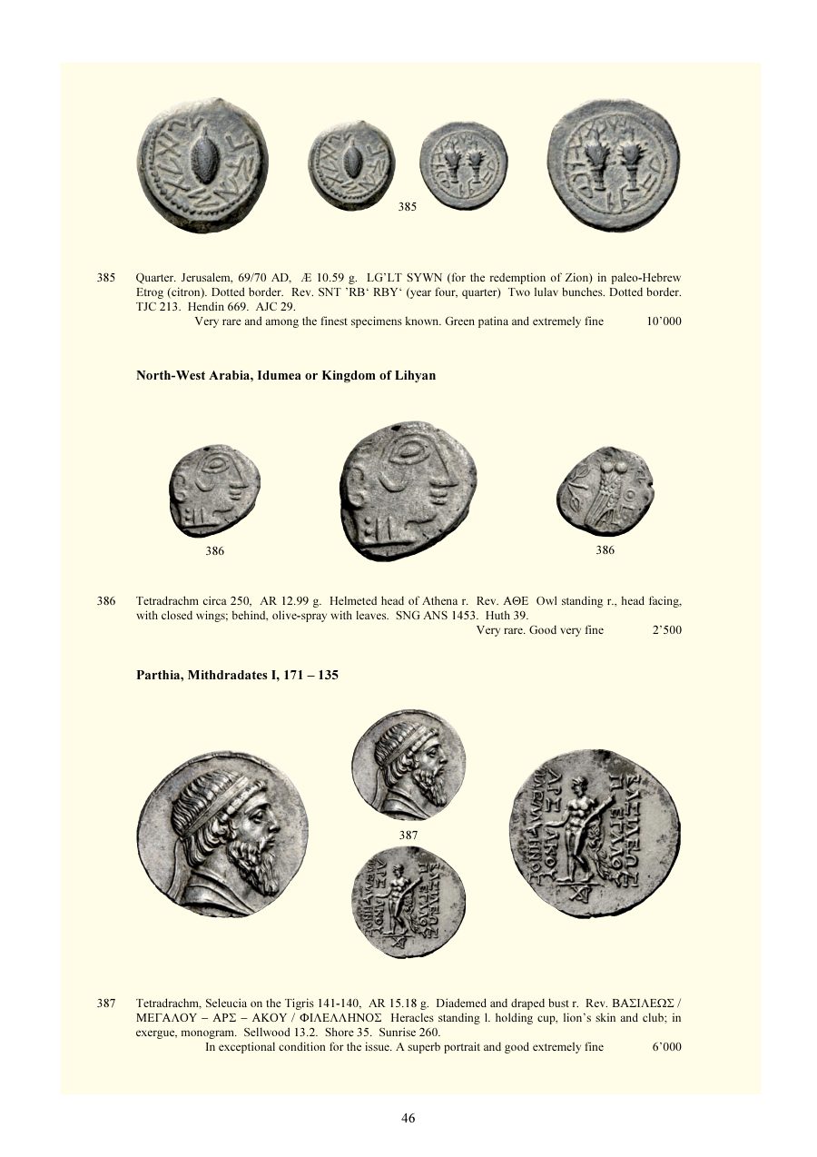 Numismatica Ars Classica Auction 72 (2013) page 47