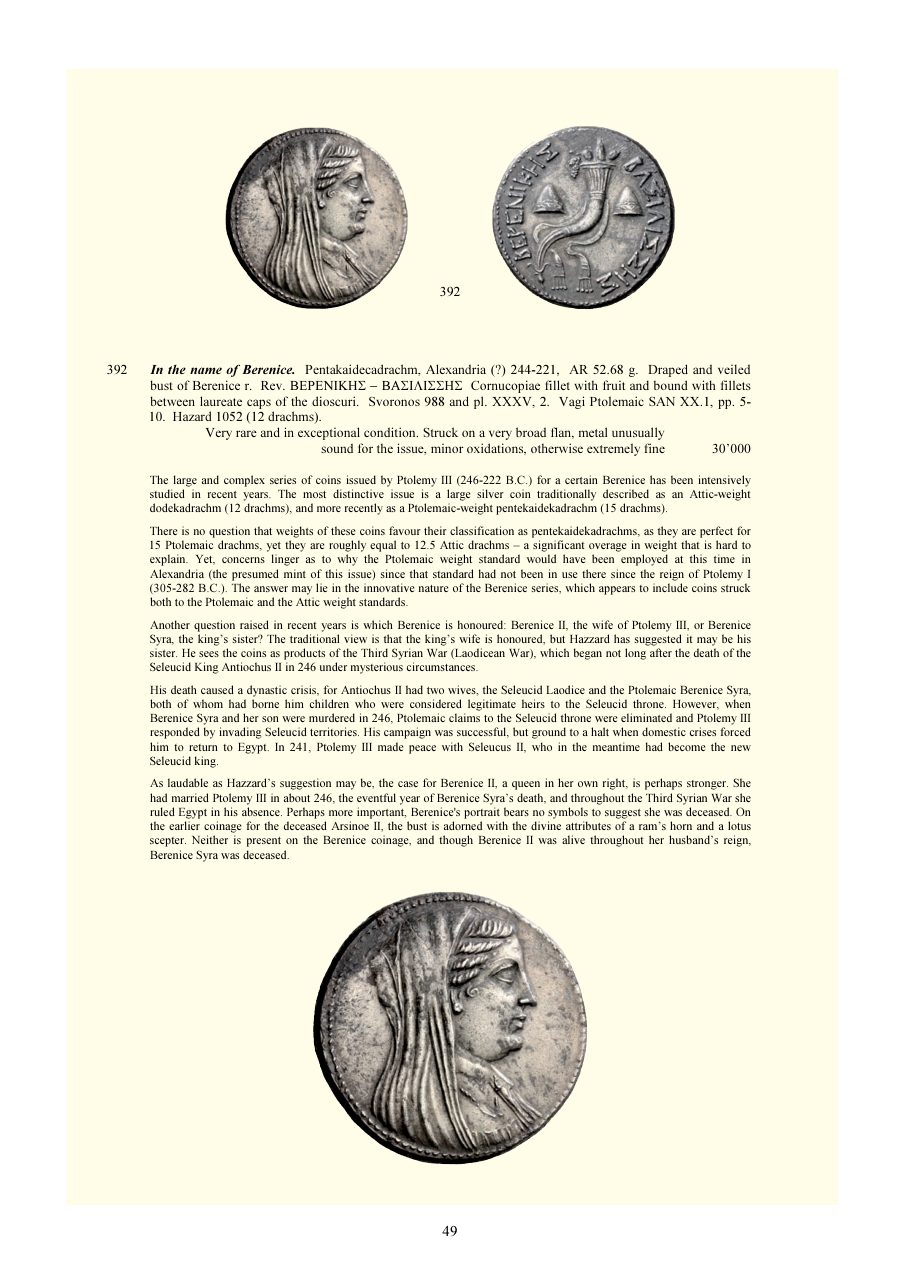 Numismatica Ars Classica Auction 72 (2013) page 50