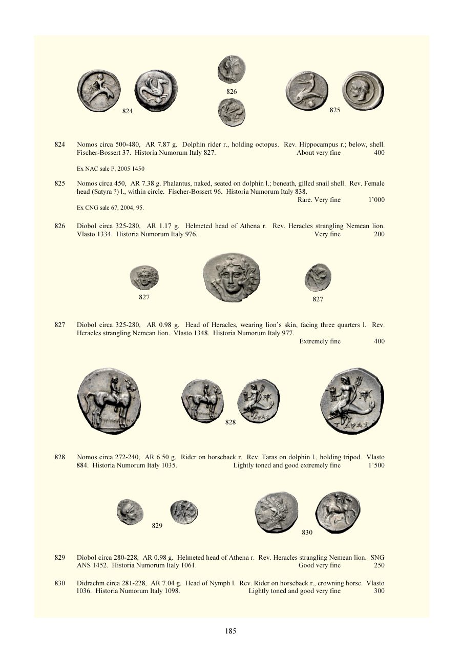 Numismatica Ars Classica Auction 72 (2013) page 186