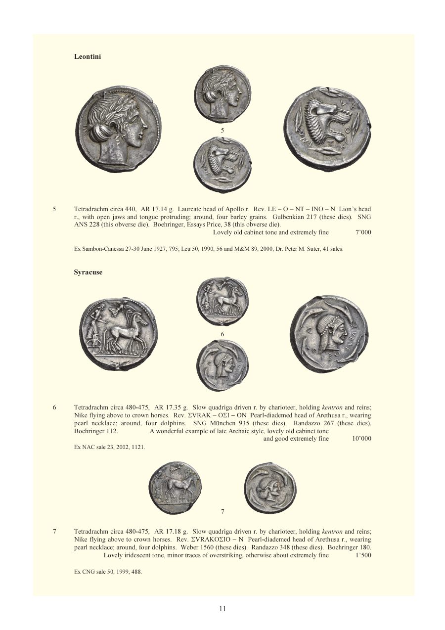 Numismatica Ars Classica Auction 77 (2014) page 12
