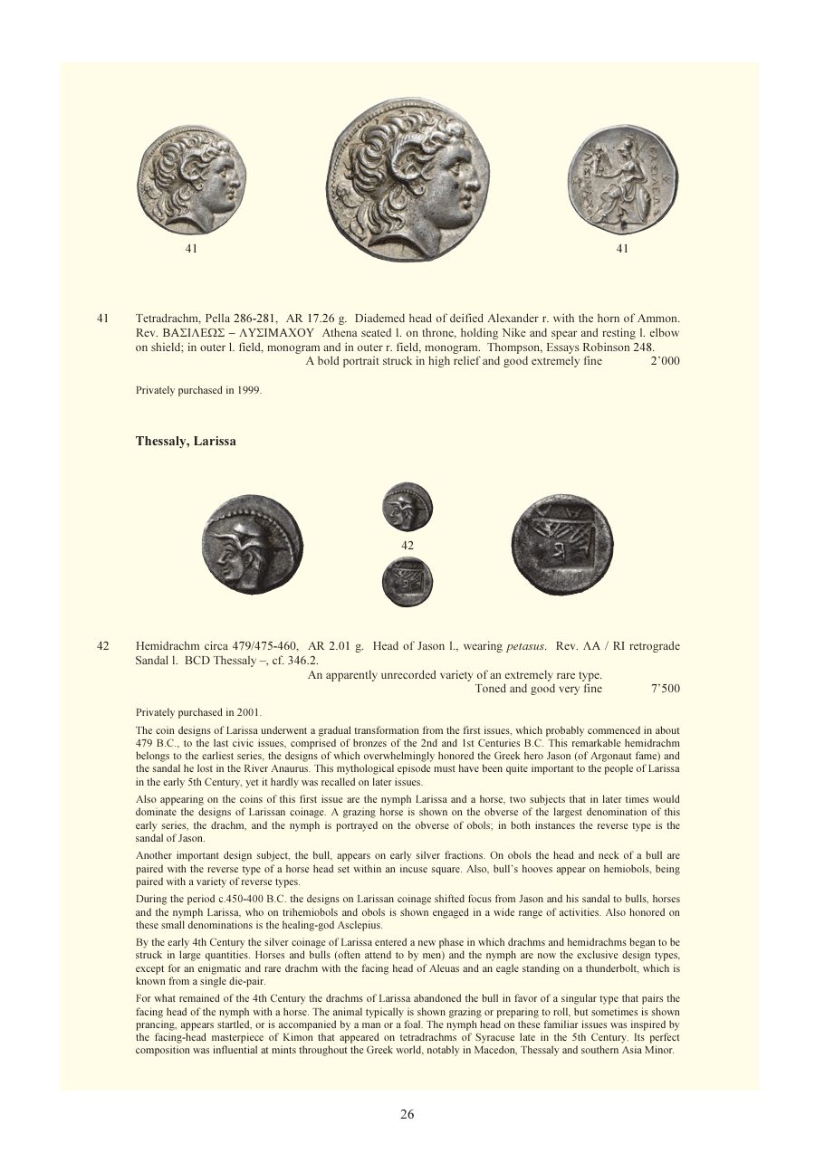 Numismatica Ars Classica Auction 77 (2014) page 27