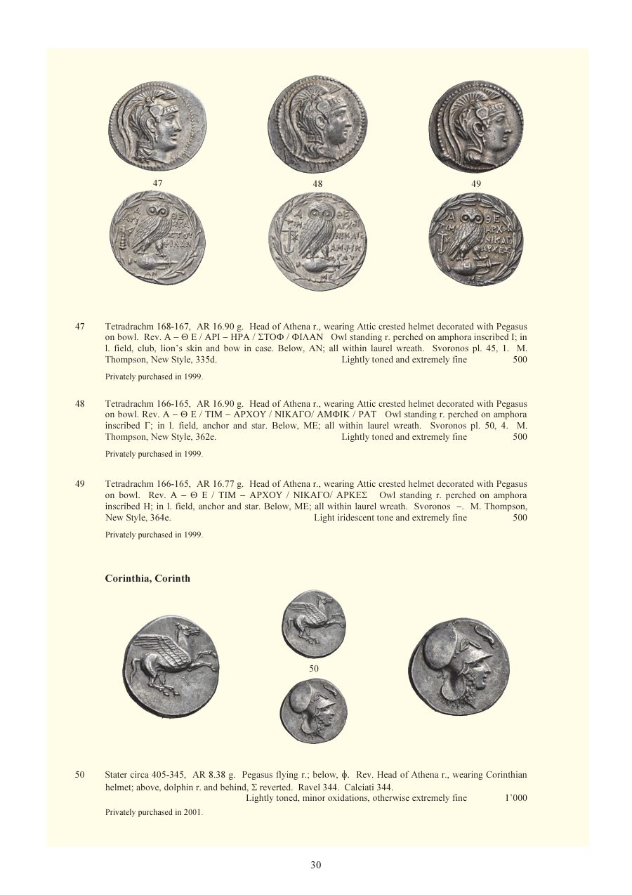 Numismatica Ars Classica Auction 77 (2014) page 31