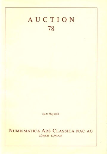 Numismatica Ars Classica Auction 78 (2014) cover