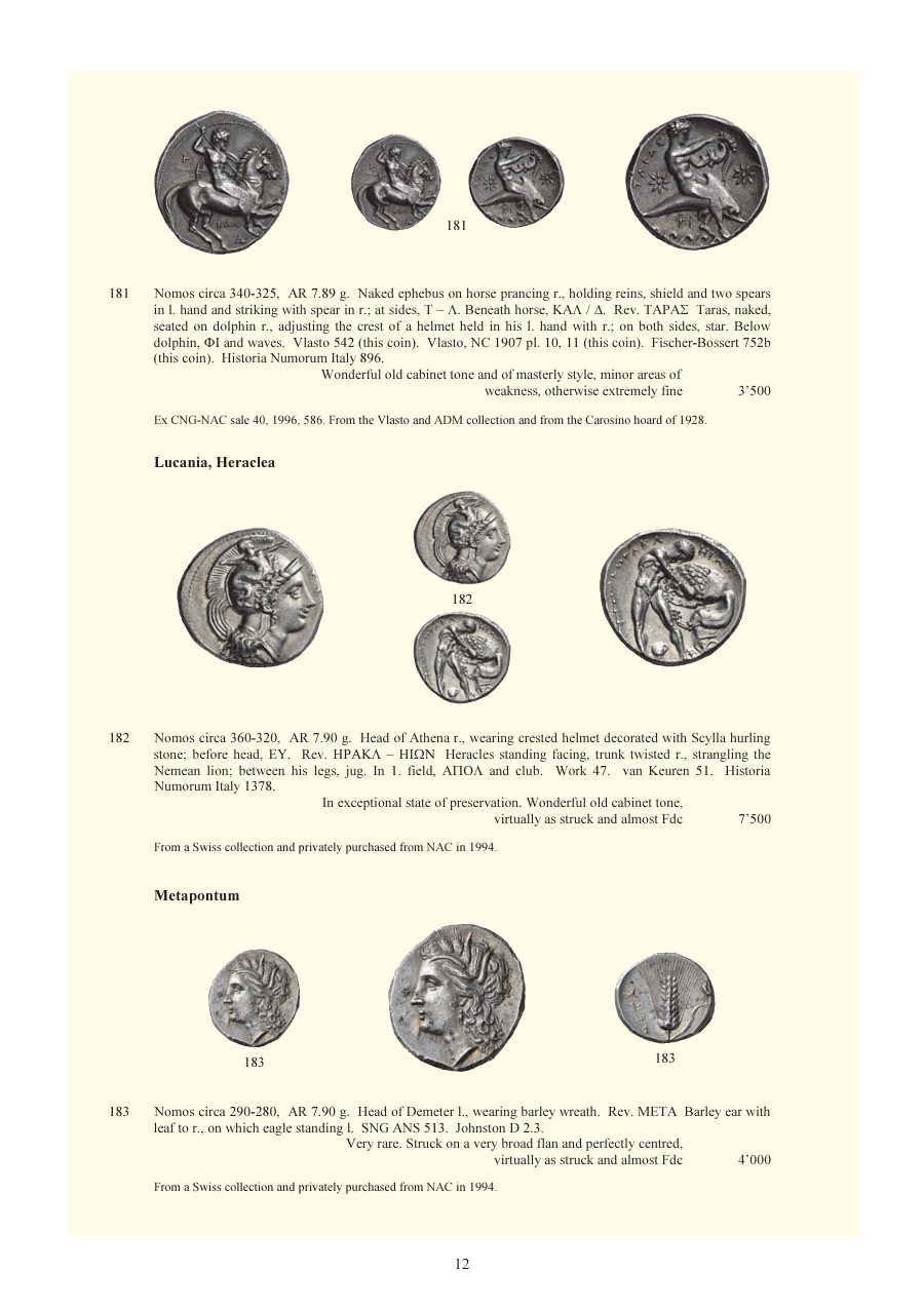 Numismatica Ars Classica Auction 78 (2014) page 13