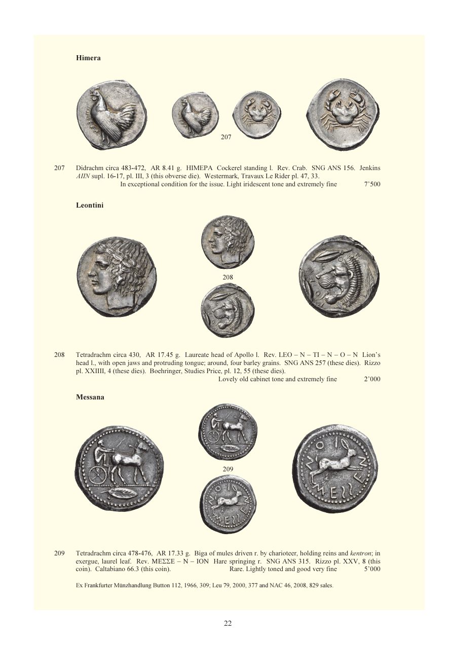 Numismatica Ars Classica Auction 78 (2014) page 23
