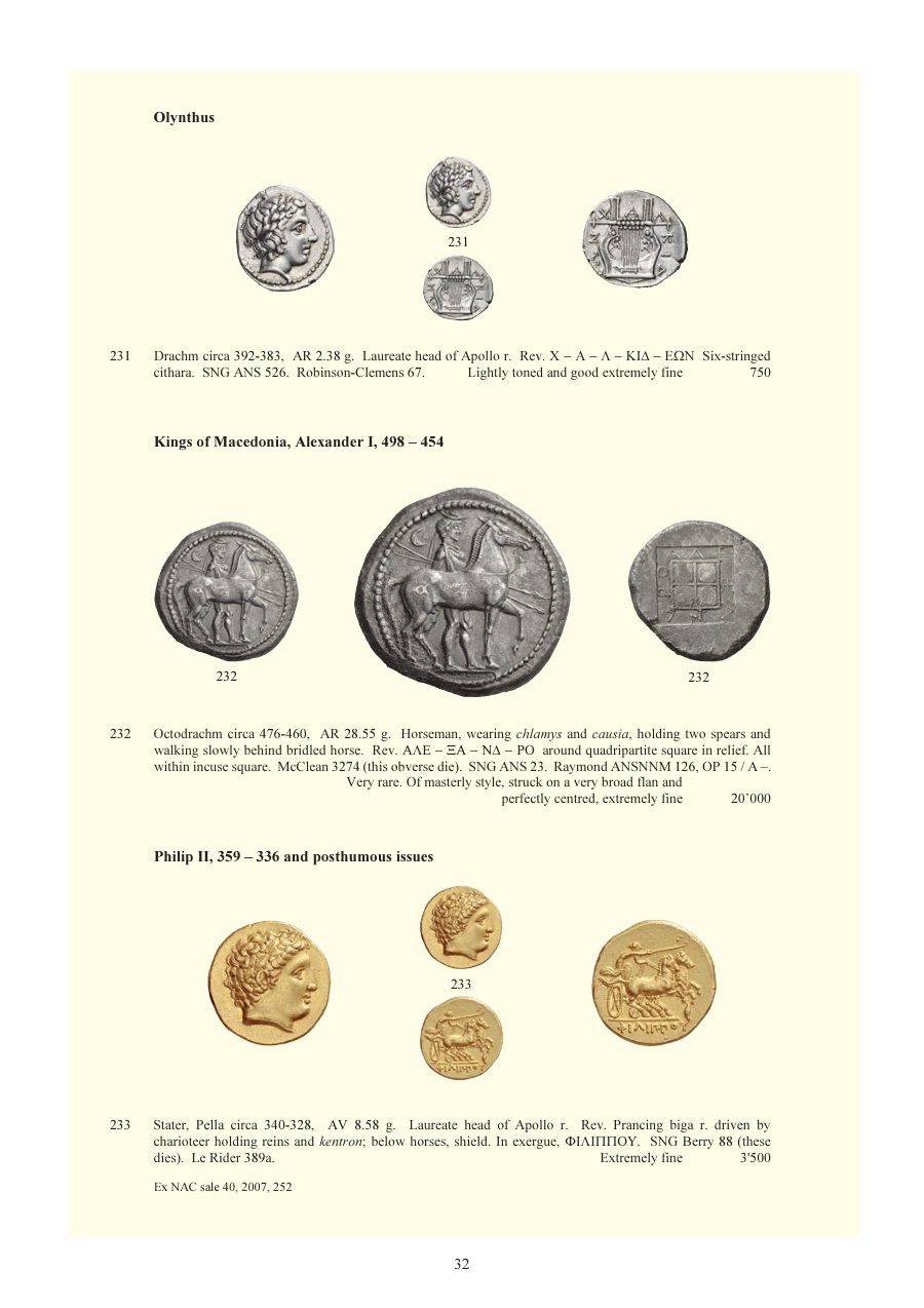 Numismatica Ars Classica Auction 78 (2014) page 33