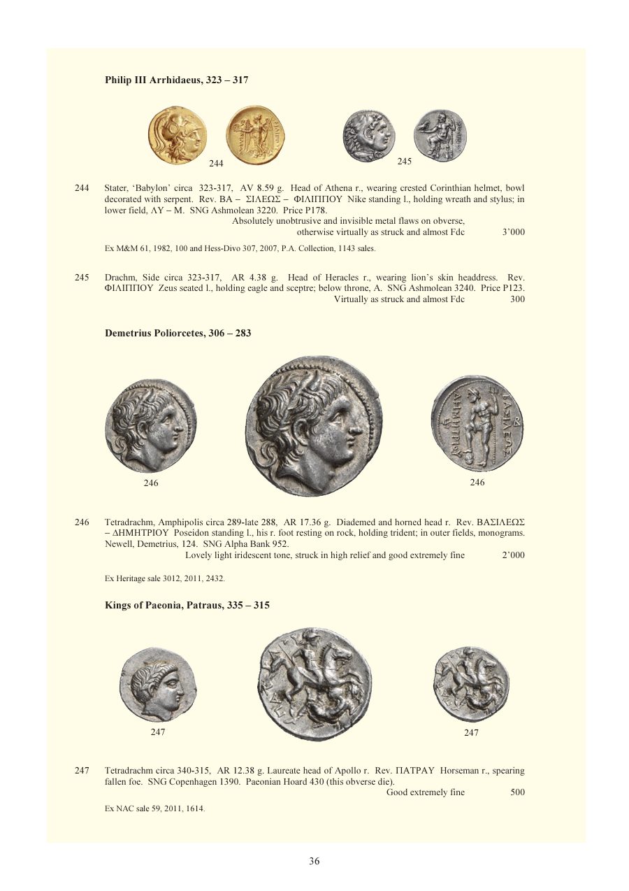 Numismatica Ars Classica Auction 78 (2014) page 37