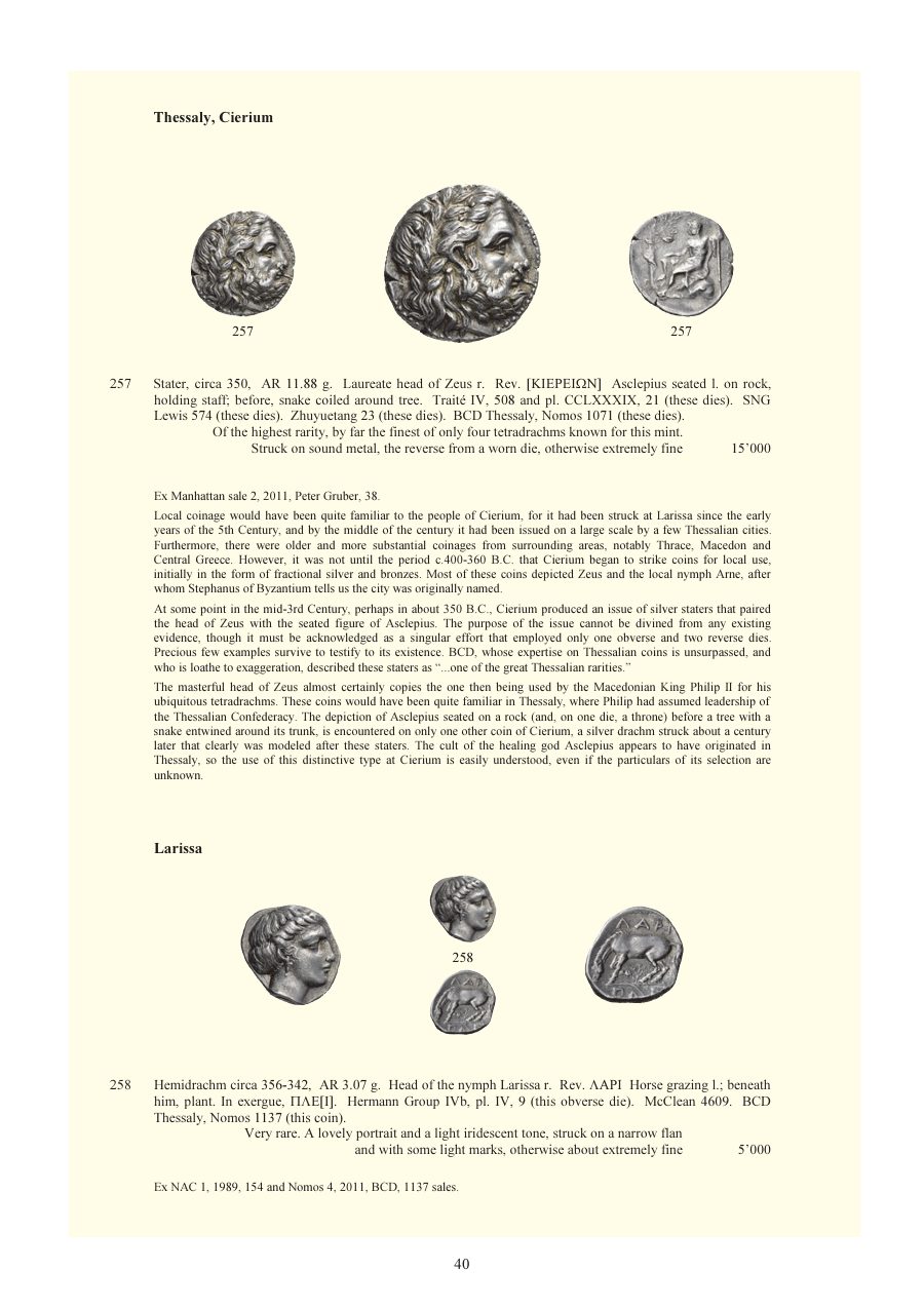 Numismatica Ars Classica Auction 78 (2014) page 41