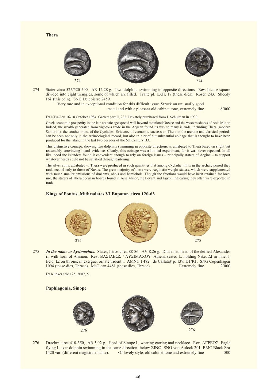 Numismatica Ars Classica Auction 78 (2014) page 47