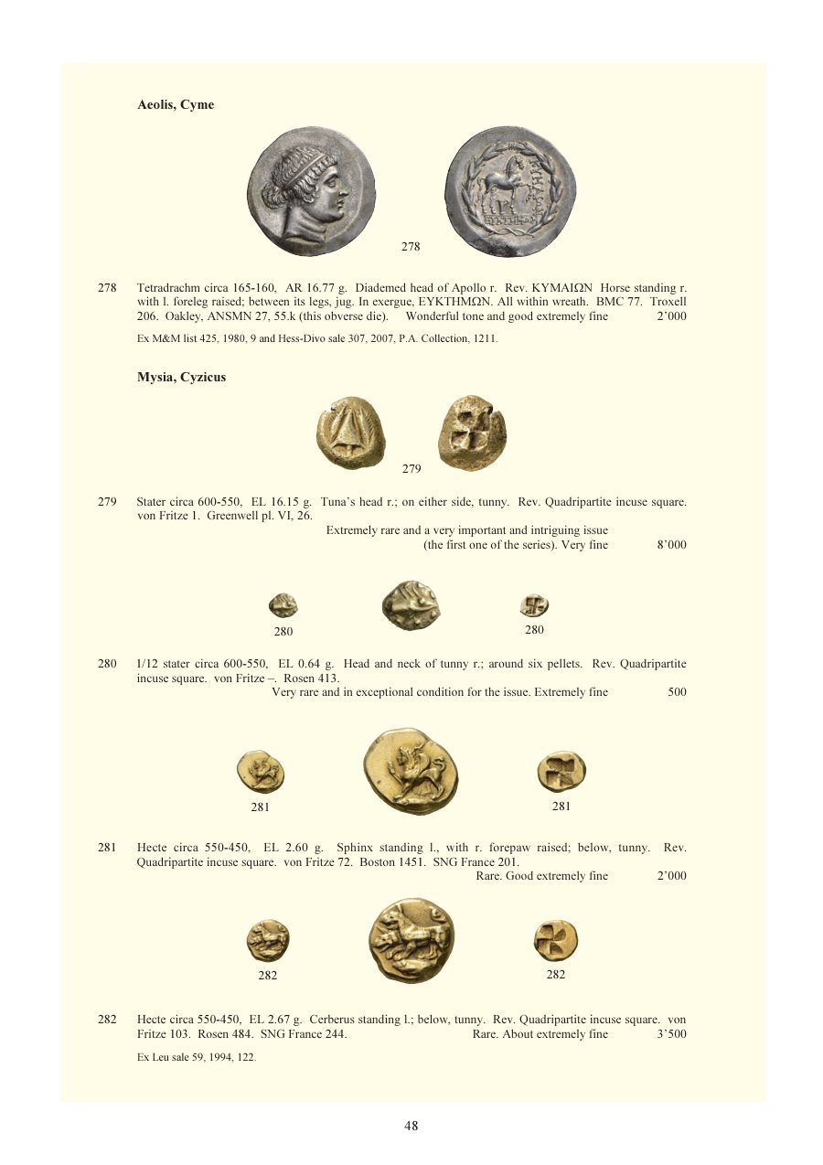 Numismatica Ars Classica Auction 78 (2014) page 49