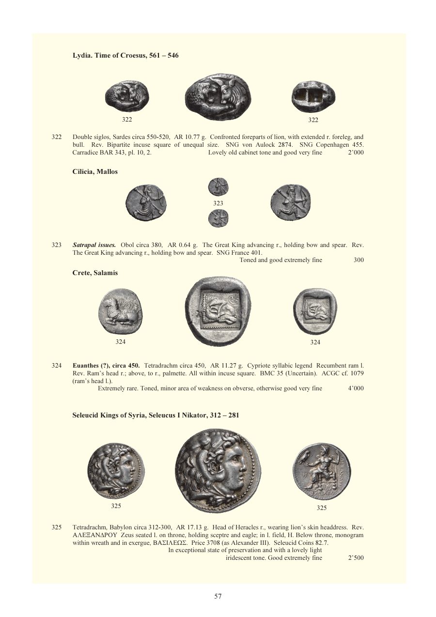 Numismatica Ars Classica Auction 78 (2014) page 58