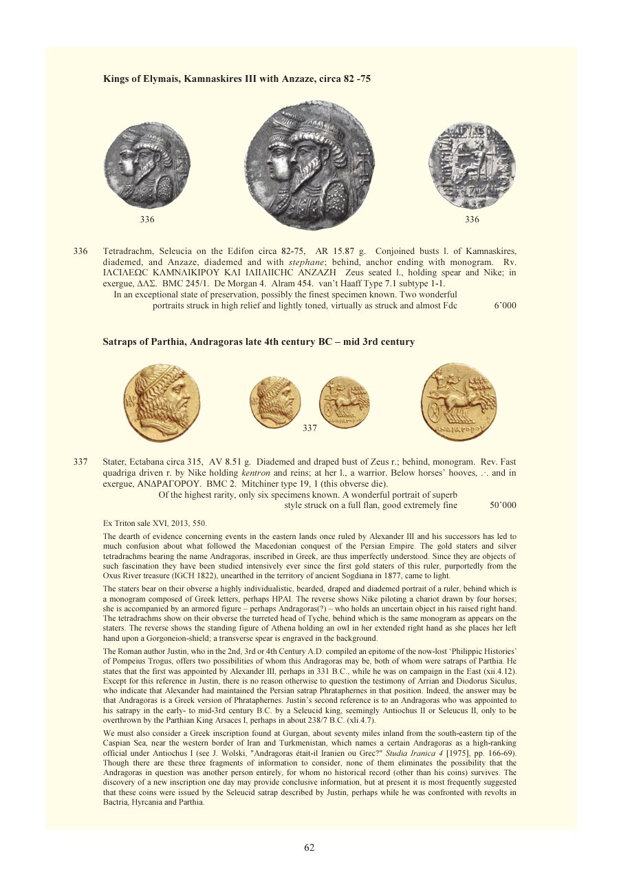 Numismatica Ars Classica Auction 78 (2014) page 63