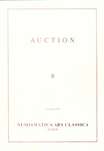 Numismatica Ars Classica Auction 8 (1995) cover
