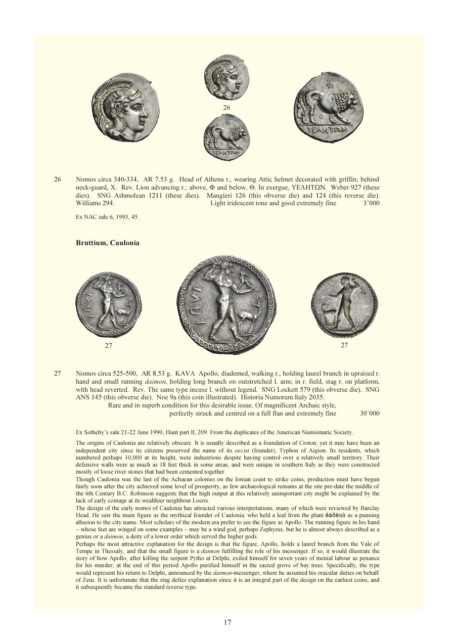 Numismatica Ars Classica Auction 82 (2015) page 14