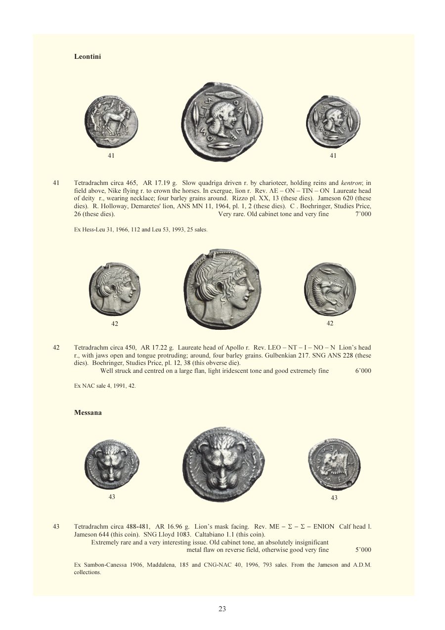 Numismatica Ars Classica Auction 82 (2015) page 20
