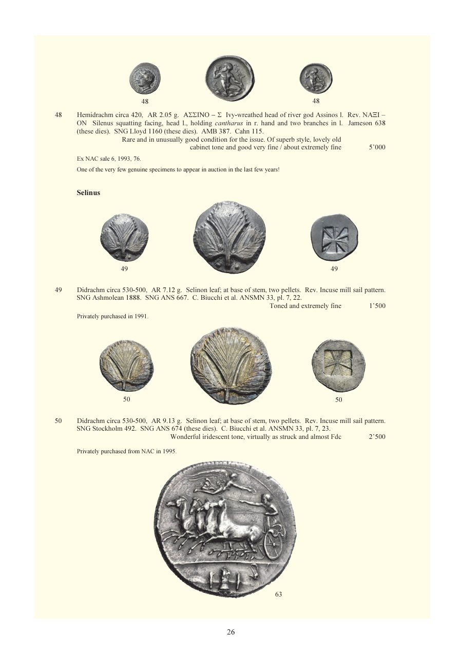 Numismatica Ars Classica Auction 82 (2015) page 23