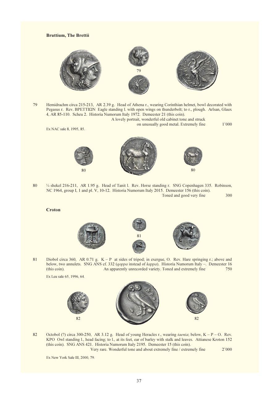 Numismatica Ars Classica Auction 82 (2015) page 34