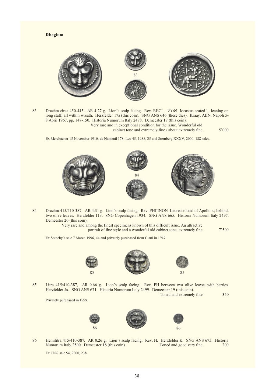 Numismatica Ars Classica Auction 82 (2015) page 35