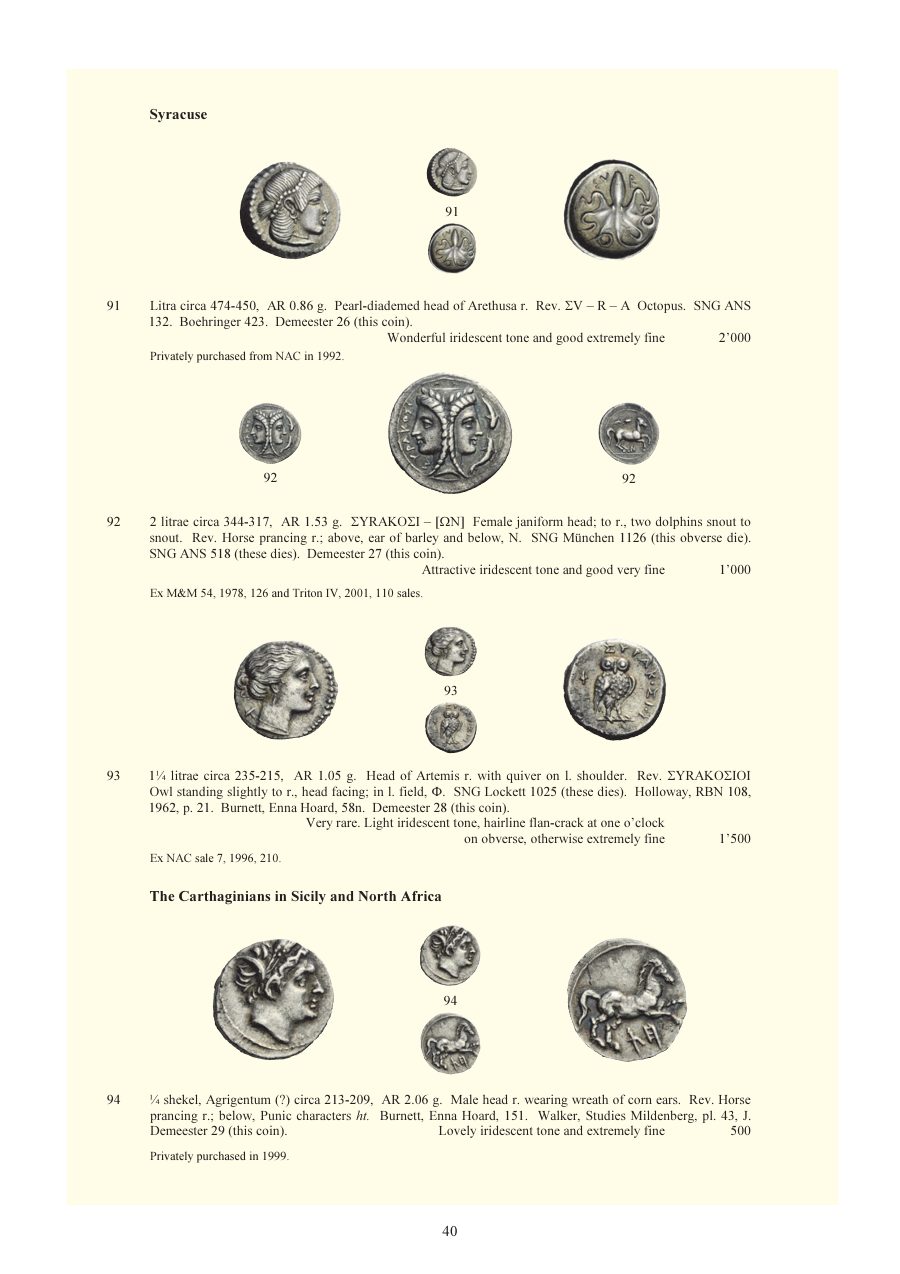 Numismatica Ars Classica Auction 82 (2015) page 37