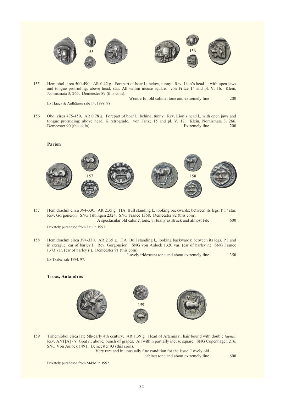 Numismatica Ars Classica Auction 82 (2015) page 51