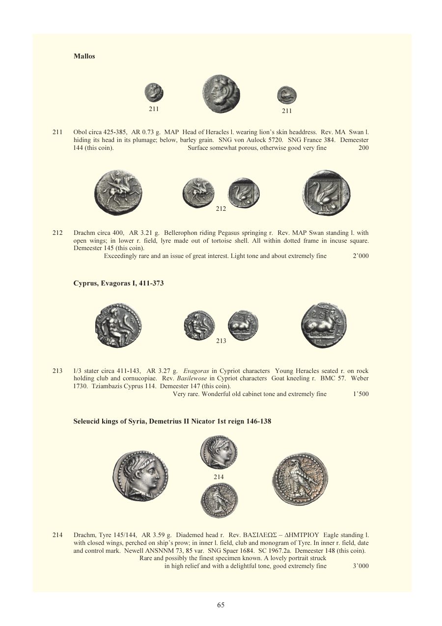 Numismatica Ars Classica Auction 82 (2015) page 62