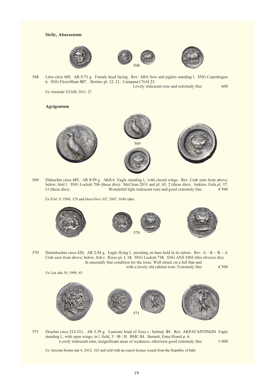 Numismatica Ars Classica Auction 84 (2015) page 16