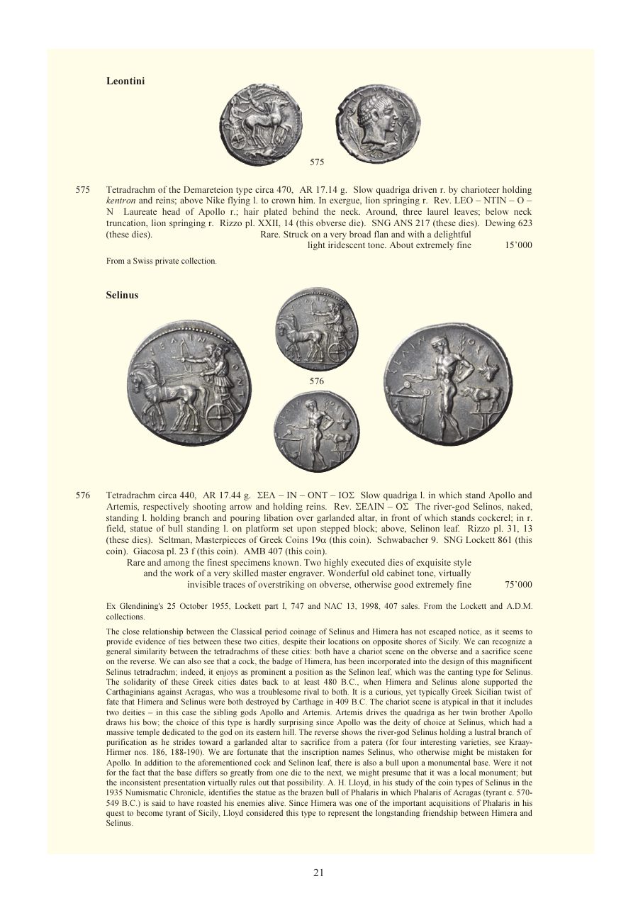 Numismatica Ars Classica Auction 84 (2015) page 18