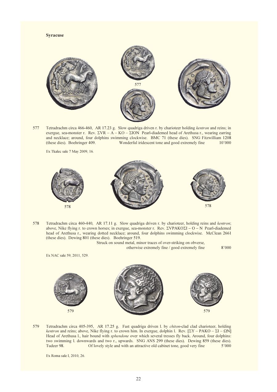 Numismatica Ars Classica Auction 84 (2015) page 19