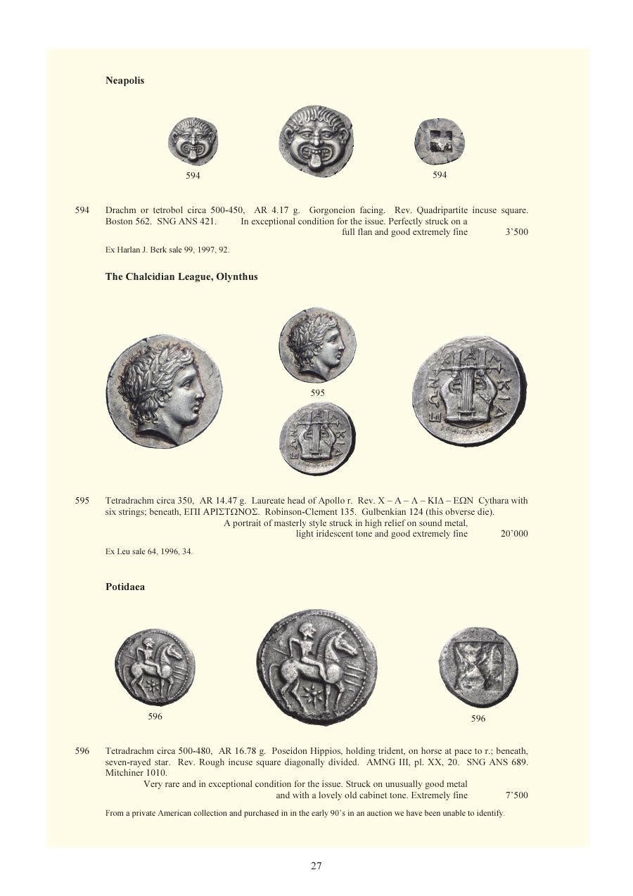 Numismatica Ars Classica Auction 84 (2015) page 24