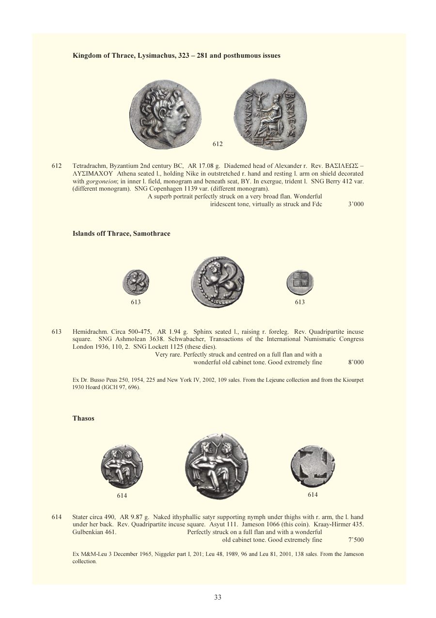 Numismatica Ars Classica Auction 84 (2015) page 30