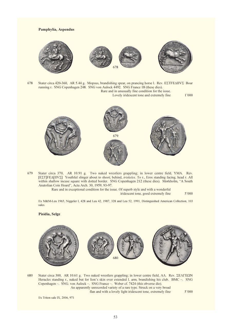 Numismatica Ars Classica Auction 84 (2015) page 50