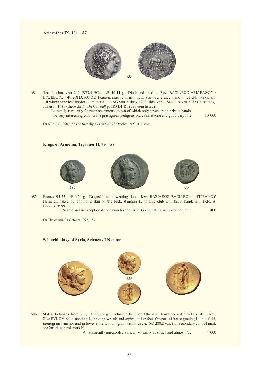 Numismatica Ars Classica Auction 84 (2015) page 52