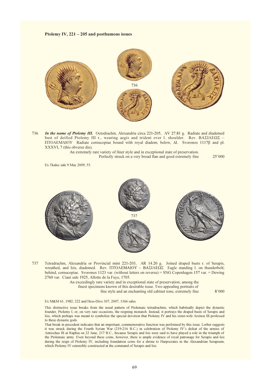 Numismatica Ars Classica Auction 84 (2015) page 66