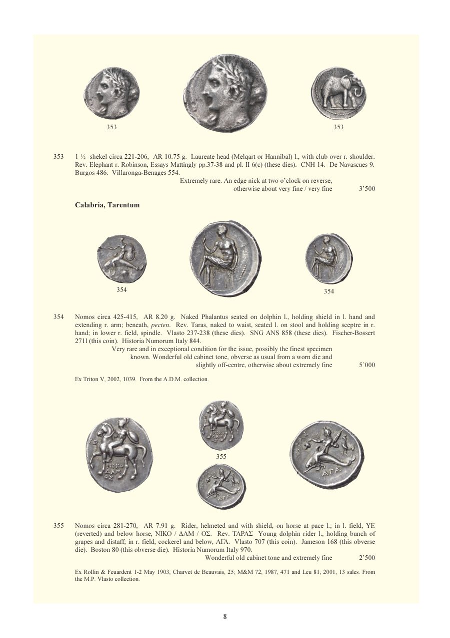 Numismatica Ars Classica Auction 88 (2015) page 9