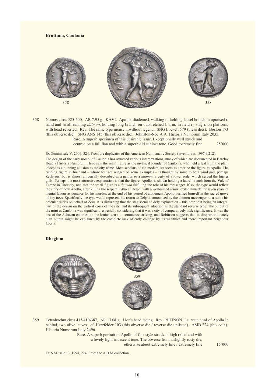 Numismatica Ars Classica Auction 88 (2015) page 11