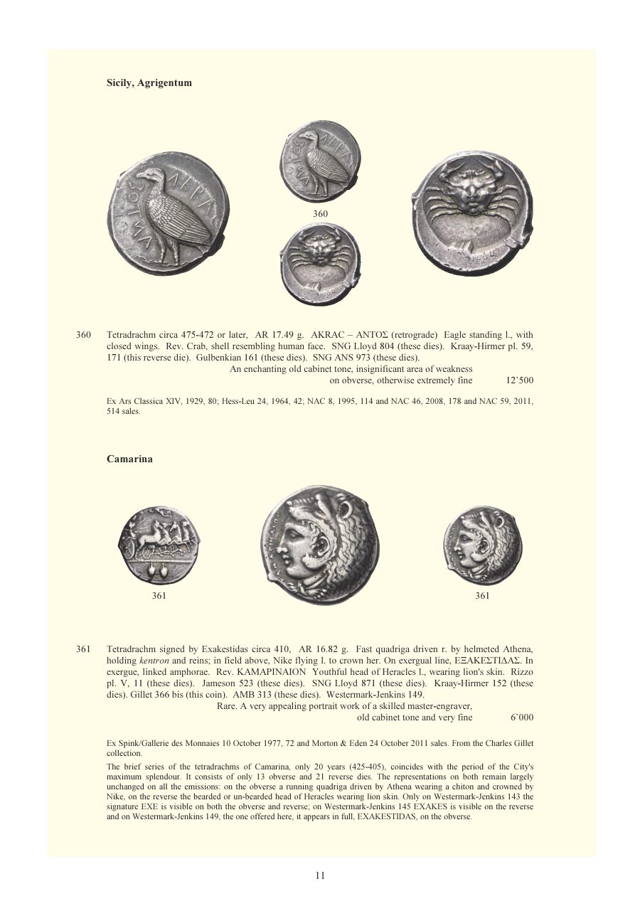 Numismatica Ars Classica Auction 88 (2015) page 12