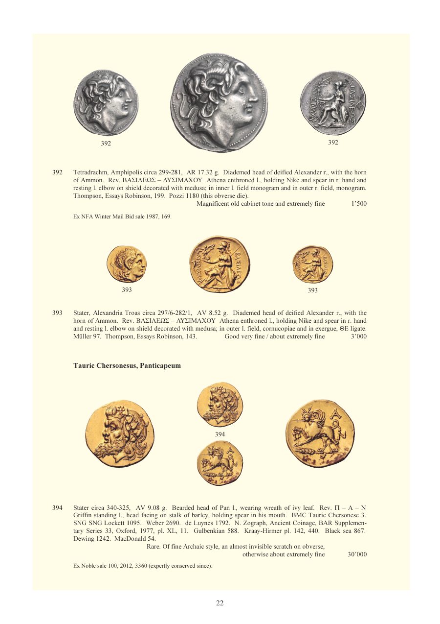 Numismatica Ars Classica Auction 88 (2015) page 23