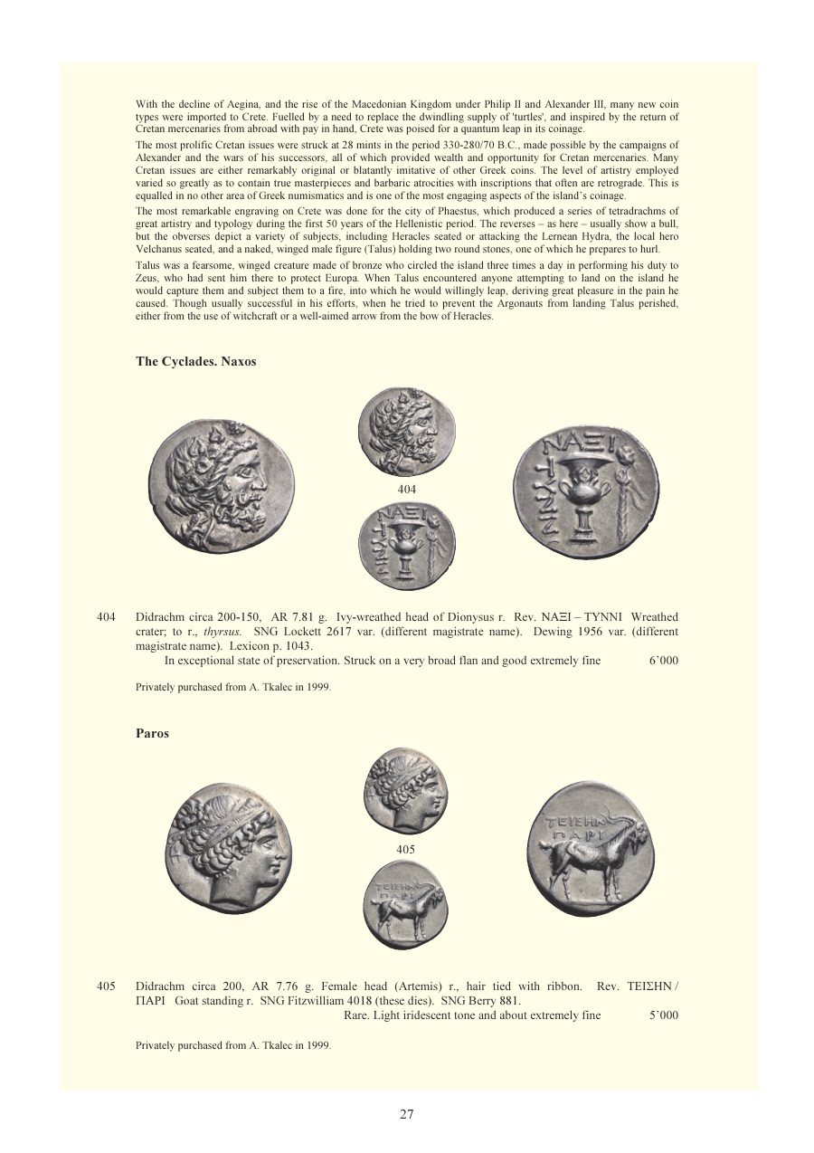 Numismatica Ars Classica Auction 88 (2015) page 28